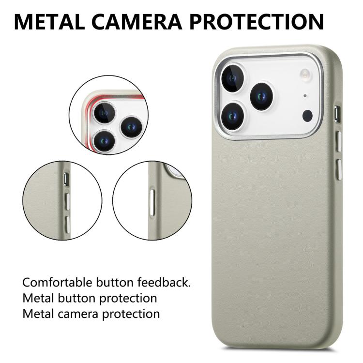 Electroplated Metal Button MagSafe Phone Case, For iPhone 17 Pro Max, For iPhone 17 Pro, For iPhone 17, For iPhone Air, For iPhone 16 Pro Max, For iPhone 16 Pro