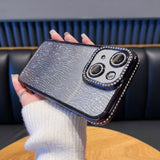 Diamond Water Ripple Gradient Glitter TPU Phone Case, For iPhone 16, For iPhone 15 Pro Max, For iPhone 15 Pro, For iPhone 15 Plus, For iPhone 15, For iPhone 14 Plus, For iPhone 14, For iPhone 14 Pro