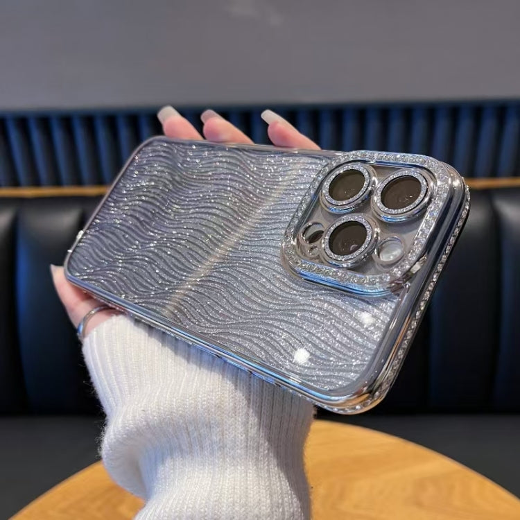 Diamond Water Ripple Gradient Glitter TPU Phone Case, For iPhone 14 Pro Max, For iPhone 13 Pro Max, For iPhone 13 Pro, For  iPhone 13, For iPhone 12, For iPhone 12 Pro Max, For iPhone 12 Pro, For iPhone 11 Pro Max