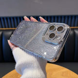 Diamond Water Ripple Gradient Glitter TPU Phone Case, For iPhone 14 Pro Max, For iPhone 13 Pro Max, For iPhone 13 Pro, For  iPhone 13, For iPhone 12, For iPhone 12 Pro Max, For iPhone 12 Pro, For iPhone 11 Pro Max