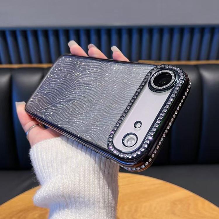 Diamond Water Ripple Gradient Glitter TPU Phone Case, For iPhone 17e / 16e, For iPhone 17 Pro Max, For iPhone 17 Pro, For iPhone 17, For iPhone Air, For iPhone 16 Pro Max, For iPhone 16 Pro, For iPhone 16 Plus