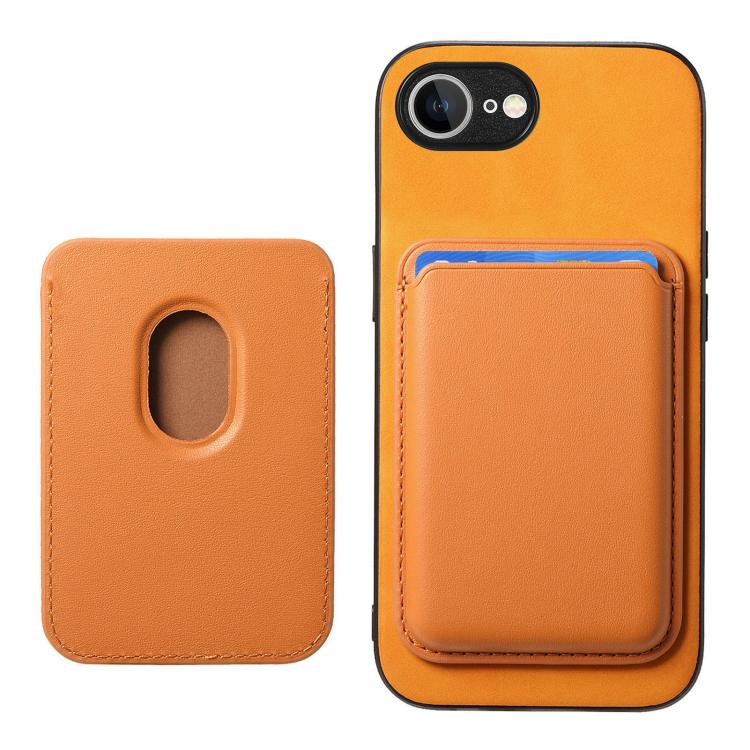 Retro Magsafe Card Bag PU Back Cover Phone Case, For iPhone 17e / 16e, For iPhone 17 Pro Max, For iPhone 17 Pro, For iPhone 17, For iPhone Air, For iPhone 16 Pro Max