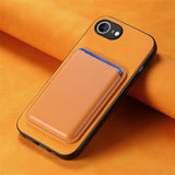 Retro Magsafe Card Bag PU Back Cover Phone Case, For iPhone 17e / 16e, For iPhone 17 Pro Max, For iPhone 17 Pro, For iPhone 17, For iPhone Air, For iPhone 16 Pro Max