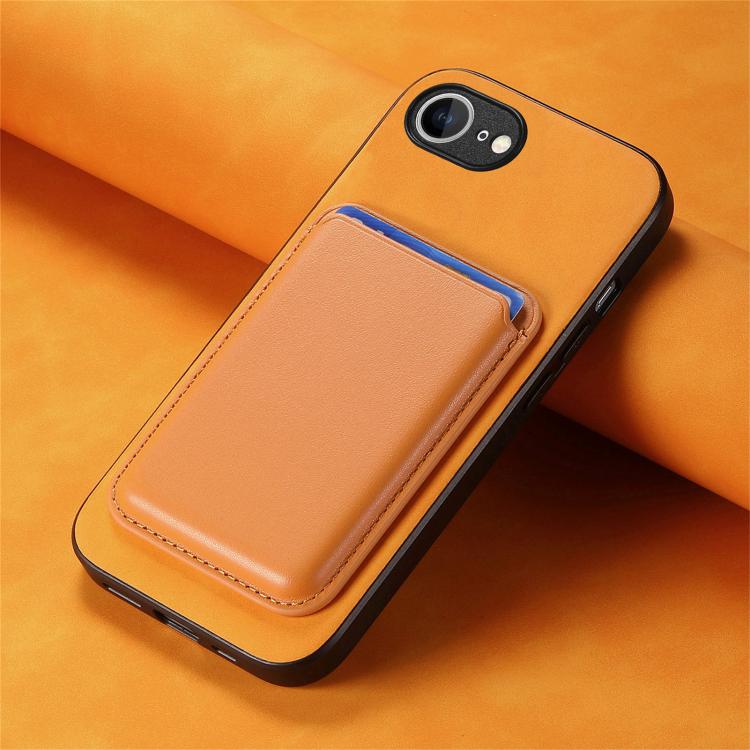 Retro Magsafe Card Bag PU Back Cover Phone Case, For iPhone 17e / 16e, For iPhone 17 Pro Max, For iPhone 17 Pro, For iPhone 17, For iPhone Air, For iPhone 16 Pro Max