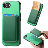 Retro Magsafe Card Bag PU Back Cover Phone Case, For iPhone 17e / 16e, For iPhone 17 Pro Max, For iPhone 17 Pro, For iPhone 17, For iPhone Air, For iPhone 16 Pro Max