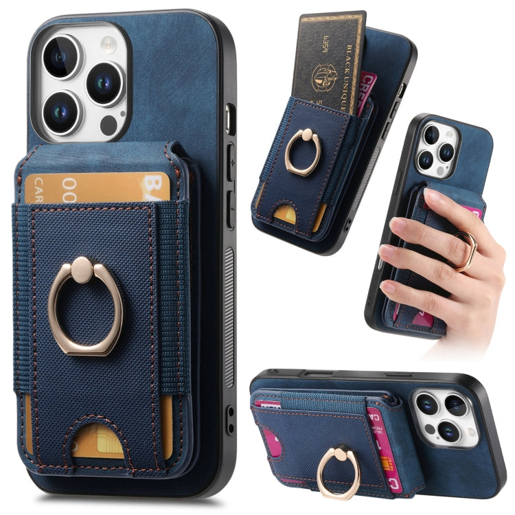 Retro Splitable Magnetic Stand Card Bag Leather Phone Case, For iPhone 17e / 16e, For iPhone 17 Pro Max, For iPhone 17 Pro, For iPhone 17, For iPhone Air, For iPhone 16 Pro Max, For iPhone 16 Pro, For iPhone 16 Plus