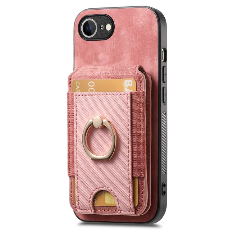 Retro Splitable Magnetic Stand Card Bag Leather Phone Case, For iPhone 17e / 16e, For iPhone 17 Pro Max, For iPhone 17 Pro, For iPhone 17, For iPhone Air, For iPhone 16 Pro Max, For iPhone 16 Pro, For iPhone 16 Plus