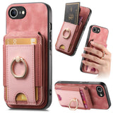 Retro Splitable Magnetic Stand Card Bag Leather Phone Case, For iPhone 17e / 16e, For iPhone 17 Pro Max, For iPhone 17 Pro, For iPhone 17, For iPhone Air, For iPhone 16 Pro Max, For iPhone 16 Pro, For iPhone 16 Plus