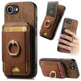 Retro Splitable Magnetic Stand Card Bag Leather Phone Case, For iPhone 17e / 16e, For iPhone 17 Pro Max, For iPhone 17 Pro, For iPhone 17, For iPhone Air, For iPhone 16 Pro Max, For iPhone 16 Pro, For iPhone 16 Plus