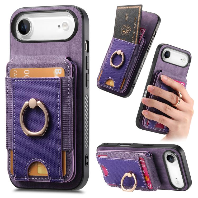 Retro Splitable Magnetic Stand Card Bag Leather Phone Case, For iPhone 17e / 16e, For iPhone 17 Pro Max, For iPhone 17 Pro, For iPhone 17, For iPhone Air, For iPhone 16 Pro Max, For iPhone 16 Pro, For iPhone 16 Plus