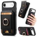Retro Splitable Magnetic Stand Card Bag Leather Phone Case, For iPhone 17e / 16e, For iPhone 17 Pro Max, For iPhone 17 Pro, For iPhone 17, For iPhone Air, For iPhone 16 Pro Max, For iPhone 16 Pro, For iPhone 16 Plus