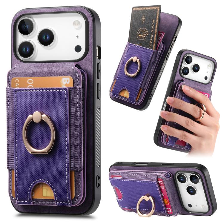 Retro Splitable Magnetic Stand Card Bag Leather Phone Case, For iPhone 17e / 16e, For iPhone 17 Pro Max, For iPhone 17 Pro, For iPhone 17, For iPhone Air, For iPhone 16 Pro Max, For iPhone 16 Pro, For iPhone 16 Plus