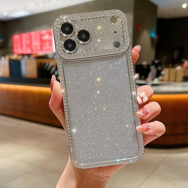 Diamond Gradient Glitter Plated TPU Phone Case, For iPhone 17 Pro Max, For iPhone 17 Pro, For iPhone 17, For iPhone Air, For iPhone 16 Pro Max, For iPhone 16 Pro