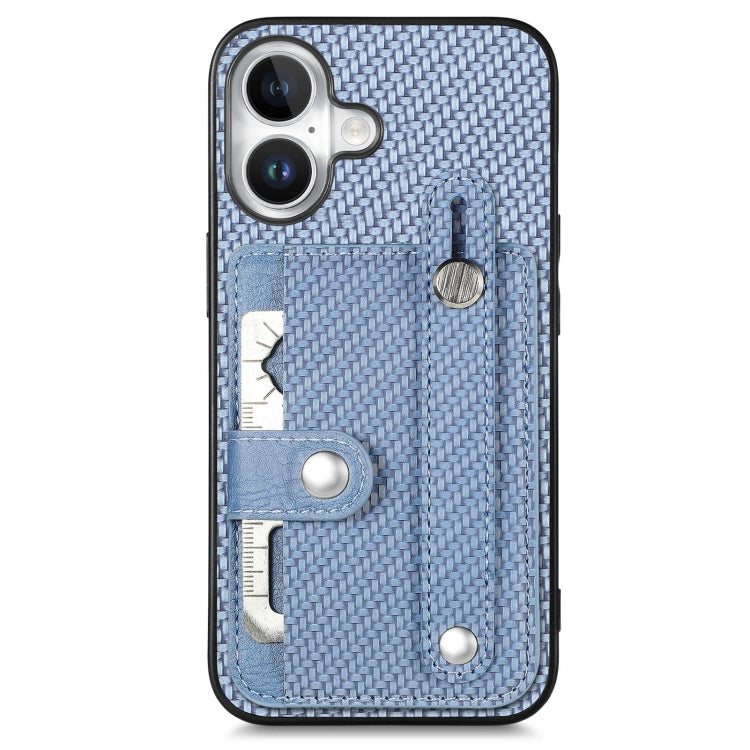 Wristband Kickstand Card Wallet Back Phone Case with Tool Knife, For iPhone 17 Pro Max, For iPhone 17 Pro, For iPhone 17, For iPhone Air, For iPhone 16 Pro Max, For iPhone 16 Pro, For iPhone 16 Plus, For iPhone 16