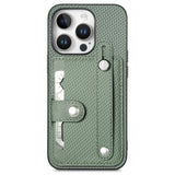 Wristband Kickstand Card Wallet Back Phone Case with Tool Knife, For iPhone 17 Pro Max, For iPhone 17 Pro, For iPhone 17, For iPhone Air, For iPhone 16 Pro Max, For iPhone 16 Pro, For iPhone 16 Plus, For iPhone 16