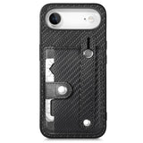 Wristband Kickstand Card Wallet Back Phone Case with Tool Knife, For iPhone 17 Pro Max, For iPhone 17 Pro, For iPhone 17, For iPhone Air, For iPhone 16 Pro Max, For iPhone 16 Pro, For iPhone 16 Plus, For iPhone 16
