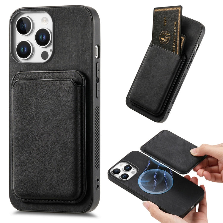 Retro Leather Card Bag Magnetic Phone Case, For iPhone 17e / 16e, For iPhone 17 Pro Max, For iPhone 17 Pro, For iPhone 17, For iPhone Air, For iPhone 16 Pro Max, For iPhone 16 Pro, For iPhone 16 Plus