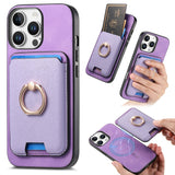 Retro Cross Leather Card Bag MagSafe Phone Case, For iPhone 17 Pro Max, For iPhone 17 Pro, For iPhone 17, For iPhone Air, For iPhone 16 Pro Max, For iPhone 16 Pro