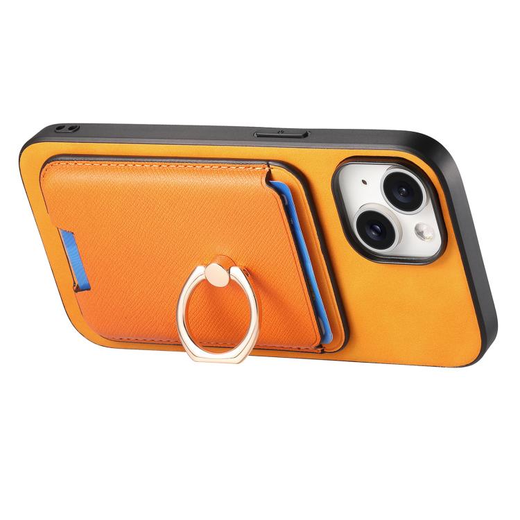 Retro Cross Leather Card Bag MagSafe Phone Case, For iPhone 14 Plus, For iPhone 14, For iPhone 14 Pro, For iPhone 14 Pro Max, For iPhone 13 Pro Max, For iPhone 13 Pro