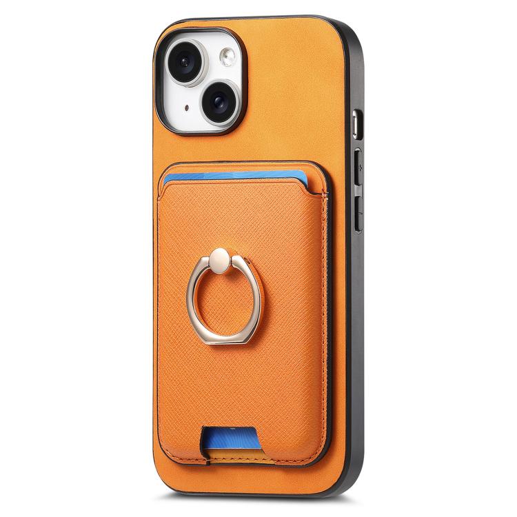 Retro Cross Leather Card Bag MagSafe Phone Case, For iPhone 13, For iPhone 12, For iPhone 12 Pro Max, For iPhone 12 Pro, For iPhone 11 Pro Max, For iPhone 11