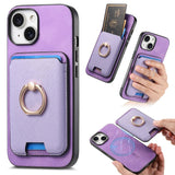 Retro Cross Leather Card Bag MagSafe Phone Case, For iPhone 13, For iPhone 12, For iPhone 12 Pro Max, For iPhone 12 Pro, For iPhone 11 Pro Max, For iPhone 11