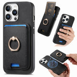 Retro Cross Leather Card Bag MagSafe Phone Case, For iPhone 13, For iPhone 12, For iPhone 12 Pro Max, For iPhone 12 Pro, For iPhone 11 Pro Max, For iPhone 11