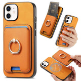 Retro Cross Leather Card Bag MagSafe Phone Case, For iPhone 13, For iPhone 12, For iPhone 12 Pro Max, For iPhone 12 Pro, For iPhone 11 Pro Max, For iPhone 11
