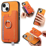 Retro Magsafe Cross Leather Ring Holder Card Bag Phone Case, For iPhone 15 Pro max, For iPhone 15 Pro, For iPhone 15 Plus, For iPhone 15, For iPhone 14 Plus, For iPhone 14
