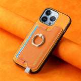 Retro Magsafe Cross Leather Ring Holder Card Bag Phone Case, For iPhone 15 Pro max, For iPhone 15 Pro, For iPhone 15 Plus, For iPhone 15, For iPhone 14 Plus, For iPhone 14