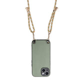 Carbon Fiber Texture Leather Back Phone Case with Crossbody Strap, For iPhone 11, For iPhone 11 Pro, For iPhone X / XS, For iPhone XR, For iPhone XS Max, For iPhone 7 Plus / 8 Plus, For iPhone 6 Plus / 6s Plus, For iPhone 6 / 6s