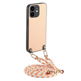 Carbon Fiber Texture Leather Back Phone Case with Crossbody Strap, For iPhone 11, For iPhone 11 Pro, For iPhone X / XS, For iPhone XR, For iPhone XS Max, For iPhone 7 Plus / 8 Plus, For iPhone 6 Plus / 6s Plus, For iPhone 6 / 6s