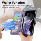 Geometric Zipper Wallet Side Buckle Leather Phone Case, For Xiaomi 17 Pro Max, For Xiaomi 17 Pro, For Xiaomi 17, For Xiaomi Poco M7 4G 169mm, For Redmi 15C 5G / 4G Glodal 171mm, For Xiaomi 15T Pro, For Xiaomi 15T, For Redmi Note 14 4G 164.84mm