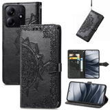 Mandala Flower Embossed Leather Phone Case, For Xiaomi 15T Pro, For Xiaomi 15T, For Xiaomi 15 Ultra, For Redmi Turbo 4, For Xiaomi Poco X7 Pro, For Xiaomi 15 Pro, For Xiaomi 15, For Xiaomi Redmi Note 14 5G