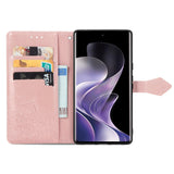 Mandala Flower Embossed Leather Phone Case, For Xiaomi Redmi Note 14 Pro+ 5G, For Xiaomi Redmi Note 14 Pro 5G, For Redmi 15C 5G / 4G Glodal 171mm