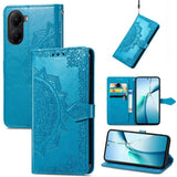 Mandala Flower Embossed Leather Phone Case, For Xiaomi 15T Pro, For Xiaomi 15T, For Xiaomi 15 Ultra, For Redmi Turbo 4, For Xiaomi Poco X7 Pro, For Xiaomi 15 Pro, For Xiaomi 15, For Xiaomi Redmi Note 14 5G