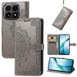 Mandala Flower Embossed Leather Phone Case, For Xiaomi 15T Pro, For Xiaomi 15T, For Xiaomi 15 Ultra, For Redmi Turbo 4, For Xiaomi Poco X7 Pro, For Xiaomi 15 Pro, For Xiaomi 15, For Xiaomi Redmi Note 14 5G