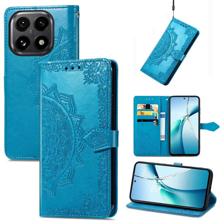 Mandala Flower Embossed Leather Phone Case, For Xiaomi 15T Pro, For Xiaomi 15T, For Xiaomi 15 Ultra, For Redmi Turbo 4, For Xiaomi Poco X7 Pro, For Xiaomi 15 Pro, For Xiaomi 15, For Xiaomi Redmi Note 14 5G