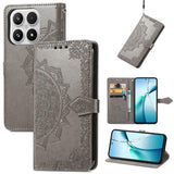 Mandala Flower Embossed Leather Phone Case, For Xiaomi Poco X8 Pro Max 5G, For Xiaomi Poco X8 Pro 5G, For Redmi Turbo 5 Max 5G, For Redmi Turbo 5 5G, For Xiaomi 17 Pro Max, For Xiaomi 17 Pro, For Xiaomi 17, For Xiaomi Poco M7 4G 169mm