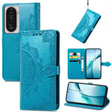 Mandala Flower Embossed Leather Phone Case, For Xiaomi Poco X8 Pro Max 5G, For Xiaomi Poco X8 Pro 5G, For Redmi Turbo 5 Max 5G, For Redmi Turbo 5 5G, For Xiaomi 17 Pro Max, For Xiaomi 17 Pro, For Xiaomi 17, For Xiaomi Poco M7 4G 169mm