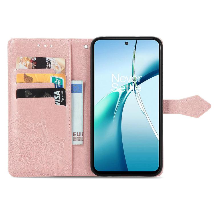 Mandala Flower Embossed Leather Phone Case, For Xiaomi 15T Pro, For Xiaomi 15T, For Xiaomi 15 Ultra, For Redmi Turbo 4, For Xiaomi Poco X7 Pro, For Xiaomi 15 Pro, For Xiaomi 15, For Xiaomi Redmi Note 14 5G