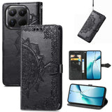 Mandala Flower Embossed Leather Phone Case, For Xiaomi 15T Pro, For Xiaomi 15T, For Xiaomi 15 Ultra, For Redmi Turbo 4, For Xiaomi Poco X7 Pro, For Xiaomi 15 Pro, For Xiaomi 15, For Xiaomi Redmi Note 14 5G