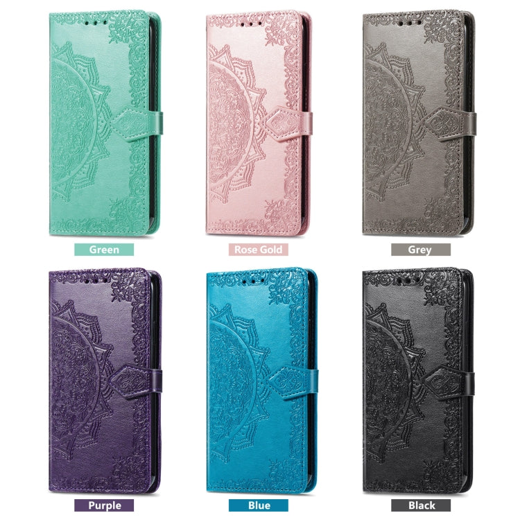Mandala Flower Embossed Leather Phone Case, For Xiaomi 15T Pro, For Xiaomi 15T, For Xiaomi 15 Ultra, For Redmi Turbo 4, For Xiaomi Poco X7 Pro, For Xiaomi 15 Pro, For Xiaomi 15, For Xiaomi Redmi Note 14 5G