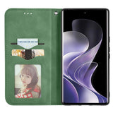 Retro Skin Feel Magnetic Flip Leather Phone Case, For Xiaomi Redmi Note 14 Pro+ 5G, For Xiaomi Redmi Note 14 Pro 5G, For Redmi 15C 5G / 4G Global 171mm