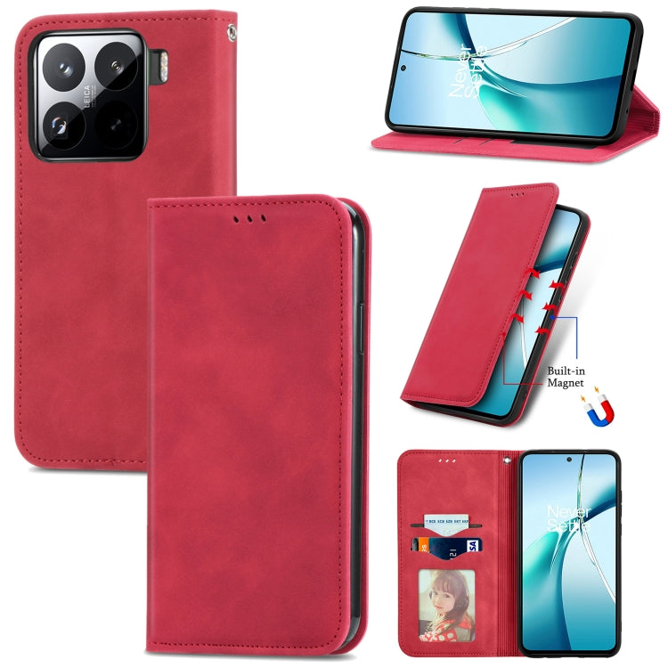 Retro Skin Feel Magnetic Flip Leather Phone Case, For Xiaomi 15T Pro, For Xiaomi 15T, For Redmi Note 14 4G 164.84mm, For Xiaomi 15 Ultra, For Redmi Note 14 4G 163.25mm, For Xiaomi 15 Pro, For Xiaomi 15, For Xiaomi Redmi Note 14 5G
