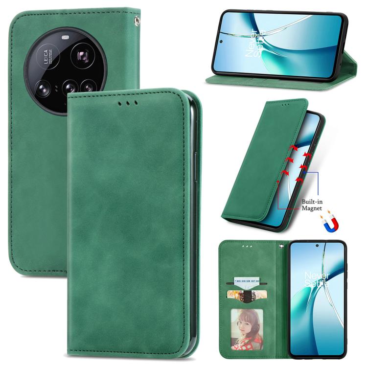 Retro Skin Feel Magnetic Flip Leather Phone Case, For Xiaomi 15T Pro, For Xiaomi 15T, For Redmi Note 14 4G 164.84mm, For Xiaomi 15 Ultra, For Redmi Note 14 4G 163.25mm, For Xiaomi 15 Pro, For Xiaomi 15, For Xiaomi Redmi Note 14 5G