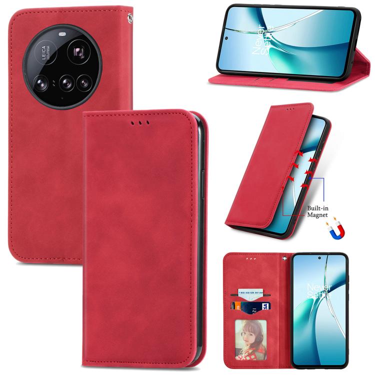 Retro Skin Feel Magnetic Flip Leather Phone Case, For Xiaomi 15T Pro, For Xiaomi 15T, For Redmi Note 14 4G 164.84mm, For Xiaomi 15 Ultra, For Redmi Note 14 4G 163.25mm, For Xiaomi 15 Pro, For Xiaomi 15, For Xiaomi Redmi Note 14 5G