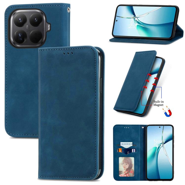 Retro Skin Feel Magnetic Flip Leather Phone Case, For Xiaomi 15T Pro, For Xiaomi 15T, For Redmi Note 14 4G 164.84mm, For Xiaomi 15 Ultra, For Redmi Note 14 4G 163.25mm, For Xiaomi 15 Pro, For Xiaomi 15, For Xiaomi Redmi Note 14 5G