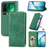Retro Skin Feel Magnetic Flip Leather Phone Case, For Xiaomi Poco X8 Pro Max 5G, For Xiaomi Poco X8 Pro 5G, For Redmi Turbo 5 Max 5G, For Redmi Turbo 5 5G, For Xiaomi 17 Pro Max, For Xiaomi 17 Pro, For Xiaomi 17, For Xiaomi Poco M7 4G 169mm