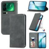 Retro Skin Feel Magnetic Flip Leather Phone Case, For Xiaomi Poco X8 Pro Max 5G, For Xiaomi Poco X8 Pro 5G, For Redmi Turbo 5 Max 5G, For Redmi Turbo 5 5G, For Xiaomi 17 Pro Max, For Xiaomi 17 Pro, For Xiaomi 17, For Xiaomi Poco M7 4G 169mm