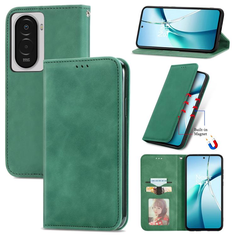 Retro Skin Feel Magnetic Flip Leather Phone Case, For Xiaomi Poco X8 Pro Max 5G, For Xiaomi Poco X8 Pro 5G, For Redmi Turbo 5 Max 5G, For Redmi Turbo 5 5G, For Xiaomi 17 Pro Max, For Xiaomi 17 Pro, For Xiaomi 17, For Xiaomi Poco M7 4G 169mm
